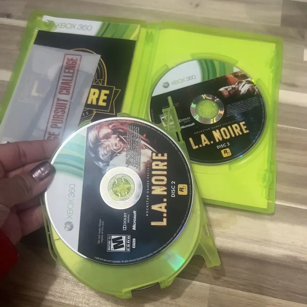 L.A.‎ Noire (Microsoft Xbox 360, 2011) Pre-owned Complete